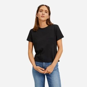 Everlane Organic Cotton Box-Cut Pocket Tee Size L